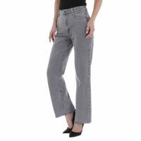 Damen High Waist Jeans von Laulia - grey