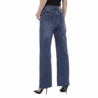 Damen High Waist Jeans von Laulia - blue