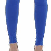 Damen High Waist Jeans von Laulia - blue