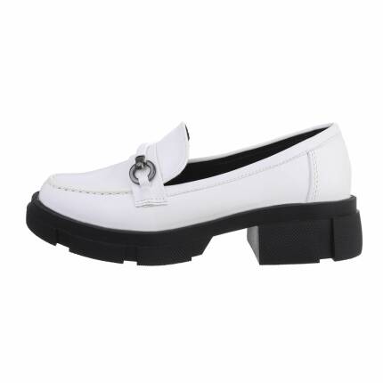 Damen Slipper - white Gr. 36