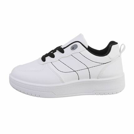 Kinder Freizeitschuhe - whiteblack Gr. 32