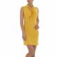 Damen Minikleid von METROFIVE Gr. L/40 - yellow