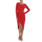 Damen Abendkleid von METROFIVE - red