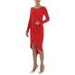 Damen Abendkleid von METROFIVE - red