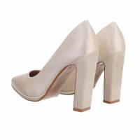 Damen High-Heel Pumps - beige