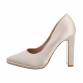 Damen High-Heel Pumps - beige