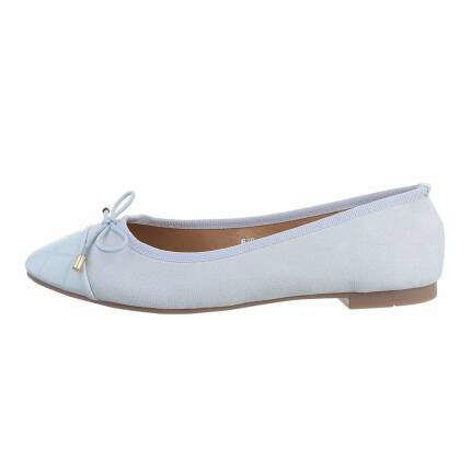 Damen Ballerinas - blue Gr. 38