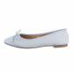 Damen Ballerinas - blue Gr. 38