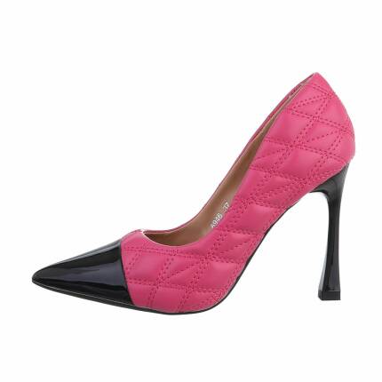 Damen High-Heel Pumps - fuchsia Gr. 39