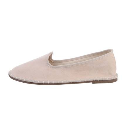 Damen Slipper - beige Gr. 41