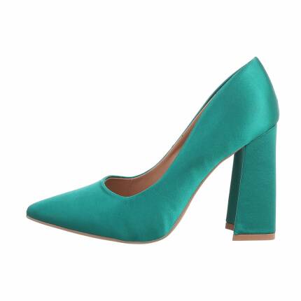 Damen High-Heel Pumps - green Gr. 36