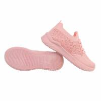 Damen Low-Sneakers - pink