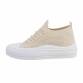 Damen Low-Sneakers - beige