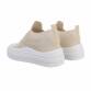 Damen Low-Sneakers - beige