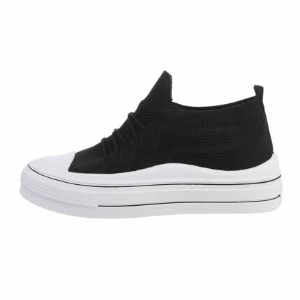 Damen Low-Sneakers - black Gr. 36