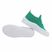 Damen Low-Sneakers - green