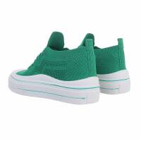 Damen Low-Sneakers - green