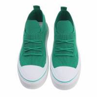 Damen Low-Sneakers - green