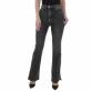 Damen Bootcut Jeans von Laulia Gr. L/40 - black