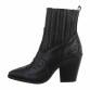 Damen Western- & Bikerboots - blackpu