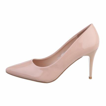 Damen High-Heel Pumps - beige