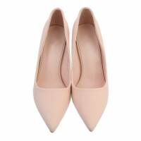 Damen High-Heel Pumps - beige