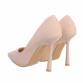 Damen High-Heel Pumps - beige