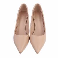 Damen High-Heel Pumps - beige