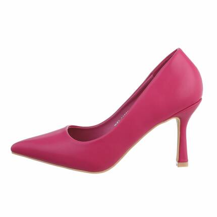 Damen High-Heel Pumps - fushia Gr. 36