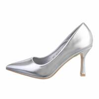 Damen High-Heel Pumps - silver