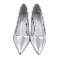 Damen High-Heel Pumps - silver