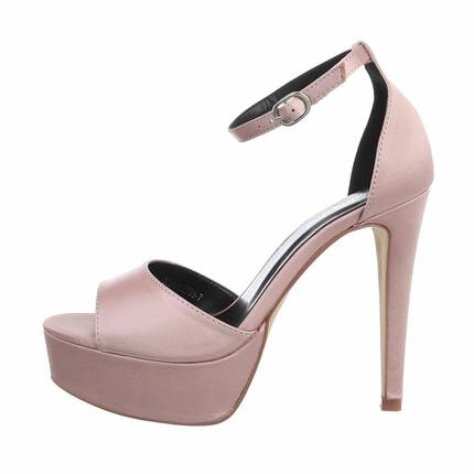 Damen High-Heel Pumps - beige Gr. 38