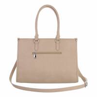 Damen Schultertasche - beige