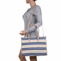 Damen Schultertasche - beige