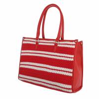 Damen Schultertasche - red