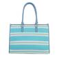 Damen Schultertasche - skyblue