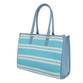 Damen Schultertasche - skyblue