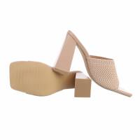 Damen Sandaletten - beige