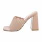 Damen Sandaletten - beige Gr. 38