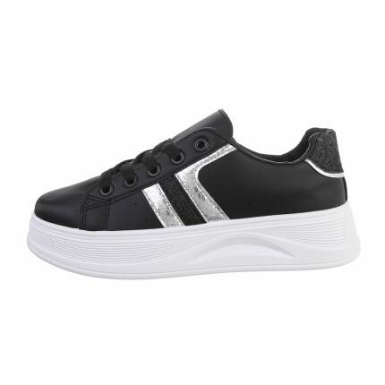 Damen Low-Sneakers - black