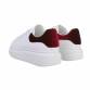 Damen Low-Sneakers - maroon