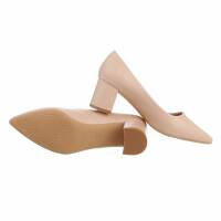 Damen Klassische Pumps - beige