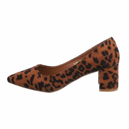 Damen Klassische Pumps - tiger