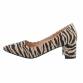 Damen Klassische Pumps - zebra