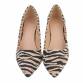 Damen Klassische Pumps - zebra