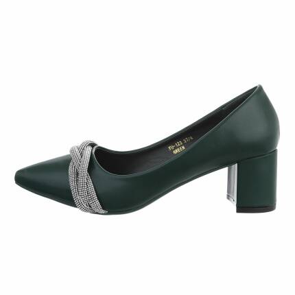 Damen Klassische Pumps - green