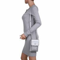 Damen Schultertasche - silver