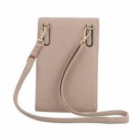 Damen Schultertasche - taupe