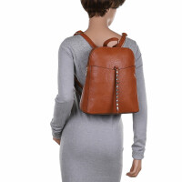 Damen Rucksack - cuoio