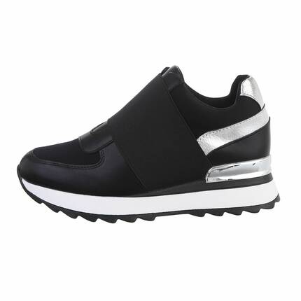 Damen Low-Sneakers - black Gr. 38